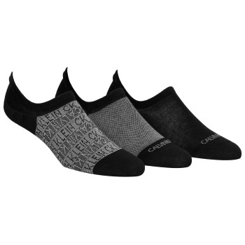 Calvin Klein Strømper 3P Troy Quarter Sock Sort/Grå Str 40/46 Herre Calvin Klein Strømper 3P Troy Quarter Sock Sort/Grå Str 40/46 Herre