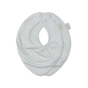 Cam Cam Copenhagen Bandana Savlesmæk -2-pak - GOTS - Classic Stripes Blue