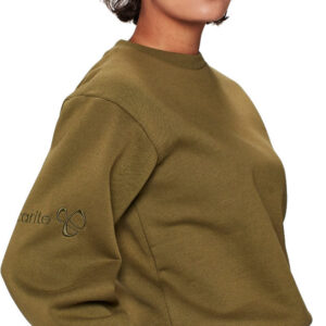 Carite Round Neck Sweatshirt Dame Xxs Grøn