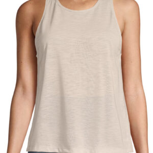 Casall Texture Open Back Træningstop Dame 40 Brun