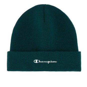 Champion Beanie Cap Unisex Mørkgrøn akryl One Size Champion Beanie Cap Unisex Mørkgrøn akryl One Size