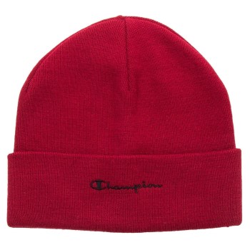 Champion Beanie Cap Unisex Vinrød akryl One Size Champion Beanie Cap Unisex Vinrød akryl One Size
