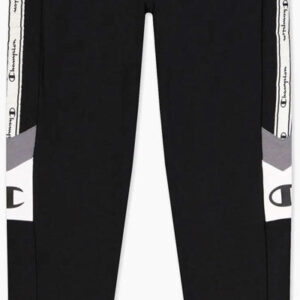 Champion Jacquard Tape Insert Stripe Bukser Herre Sort