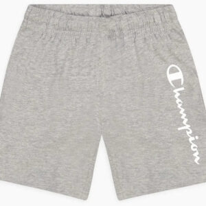 Champion Vertical Script Logo Pocket Shorts Herre Grå