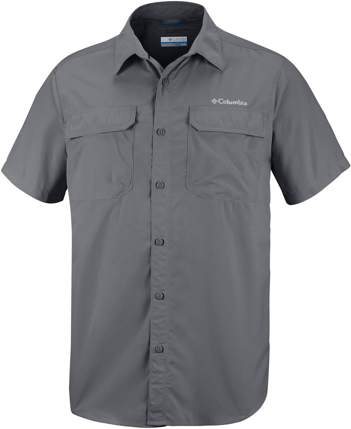 Columbia Silver Ridge Ii Ss Shirt Herre Grå Columbia Silver Ridge Ii Ss Shirt Herre Grå