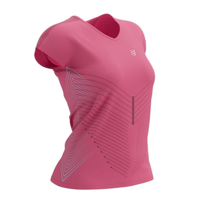 Compressport Performance SS T-shirt Dame - XS, Åndbar & Komfortabel i Pink Compressport Performance SS T-shirt Dame - XS, Åndbar & Komfortabel i Pink