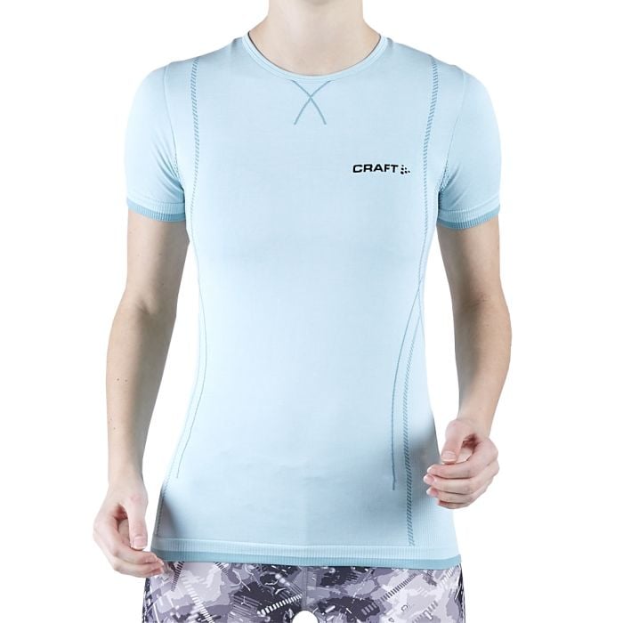 Craft Active Comfort RN Kortærmet T-shirt Dame - XS, Svedtransporterende, Seamless Design, God Ventilation Craft Active Comfort RN Kortærmet T-shirt Dame - XS, Svedtransporterende, Seamless Design, God Ventilation