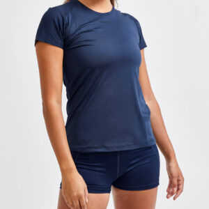 Craft Adv Essence Slim Trænings Tshirt Dame Xs Blå