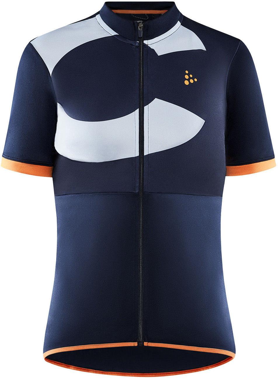 Craft Core Endurance Logo Cykeltrøje Dame Xs Blå Craft Core Endurance Logo Cykeltrøje Dame Xs Blå