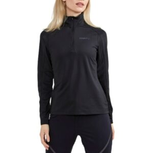 Craft Core Gain Midlayer XL - Komfortabel Half-Zip Løbetrøje til Dame - Perfekt til Kolde Dage