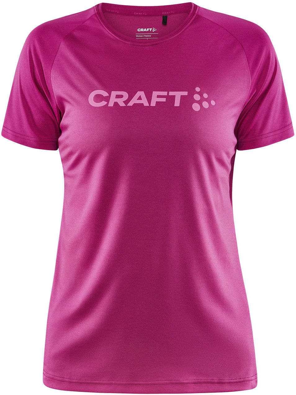 Craft Core Unify Logo Tshirt Dame Xs Lilla Craft Core Unify Logo Tshirt Dame Xs Lilla