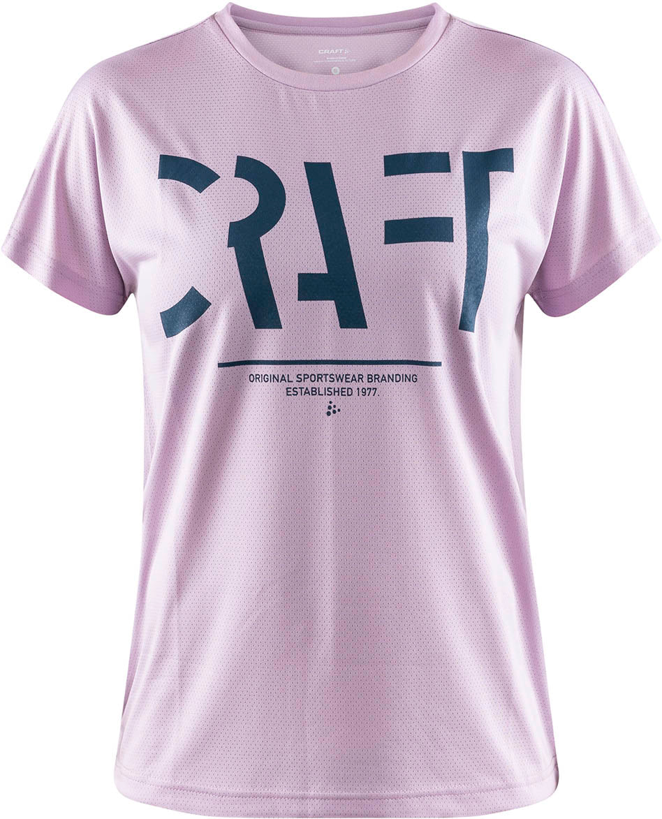 Craft Eaze Ss Logo Mesh Tee Dame Xs Craft Eaze Ss Logo Mesh Tee Dame Xs