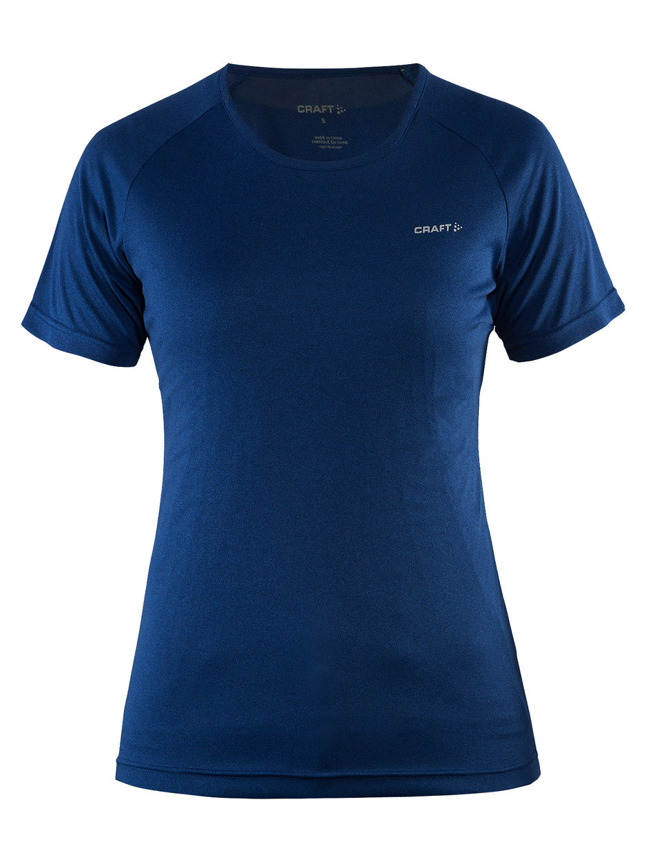 Craft Prime Tee Trænings Tshirt Dame Xs Blå Craft Prime Tee Trænings Tshirt Dame Xs Blå
