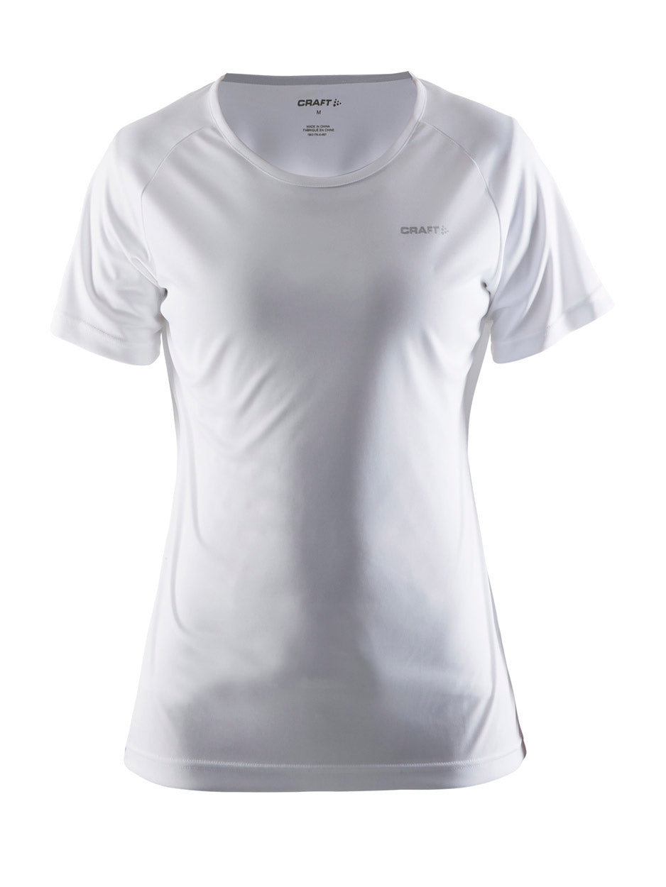 Craft Prime Tee Trænings Tshirt Dame Xs Hvid Craft Prime Tee Trænings Tshirt Dame Xs Hvid