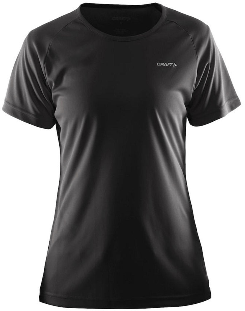 Craft Prime Tee Trænings Tshirt Dame Xs Sort Craft Prime Tee Trænings Tshirt Dame Xs Sort