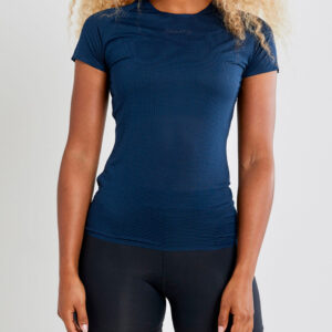 Craft Pro Dry Nanoweight Tshirt Dame Xl Blå