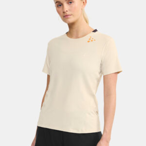 Craft Pro Hypervent 2 Tshirt Dame Xs Beige