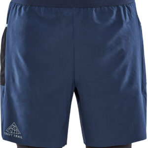 Craft Pro Trail 2i1 Shorts Herre Xs Blå