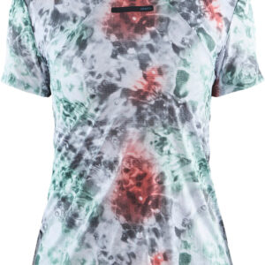 Craft Vent Mesh Tshirt Dame Xs Multifarvet