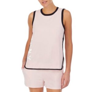 DKNY Casual Fridays Top and Shorts Set Lyserosa Small Dame