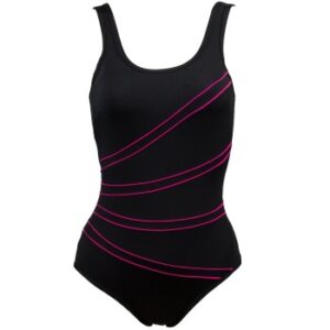 Damella Keira Chlorine Resistant Swimsuit 36-50 Cerise 38 Dame