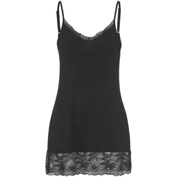 Damella Lace Camisole Sort viskose 38 Dame Damella Lace Camisole Sort viskose 38 Dame