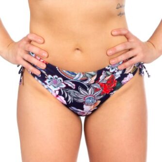 Damella Natalie Paisley Flower Brief Marineblå 36 Dame