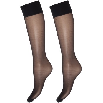 Deocy Silk Look 20d Kneehighs Strømpebukser 2P Sort polyamid One Size Dame Deocy Silk Look 20d Kneehighs Strømpebukser 2P Sort polyamid One Size Dame