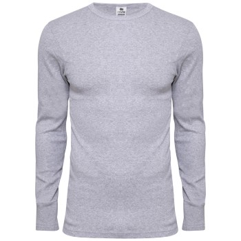 Dovre Long Sleeve Crew Neck Grå bomuld Small Herre Dovre Long Sleeve Crew Neck Grå bomuld Small Herre