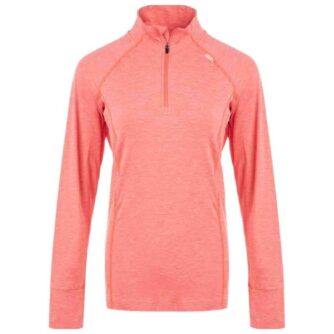 Elite Lab Core X1 Melange Midlayer Dame - Hurtigtørrende Løbetrøje, Str. 42-XL
