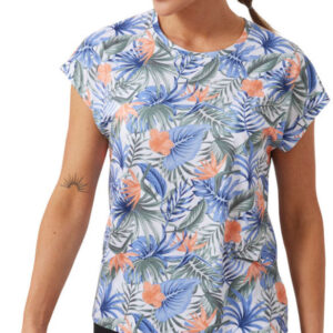 Energetics Blossom Tshirt Dame Multifarvet