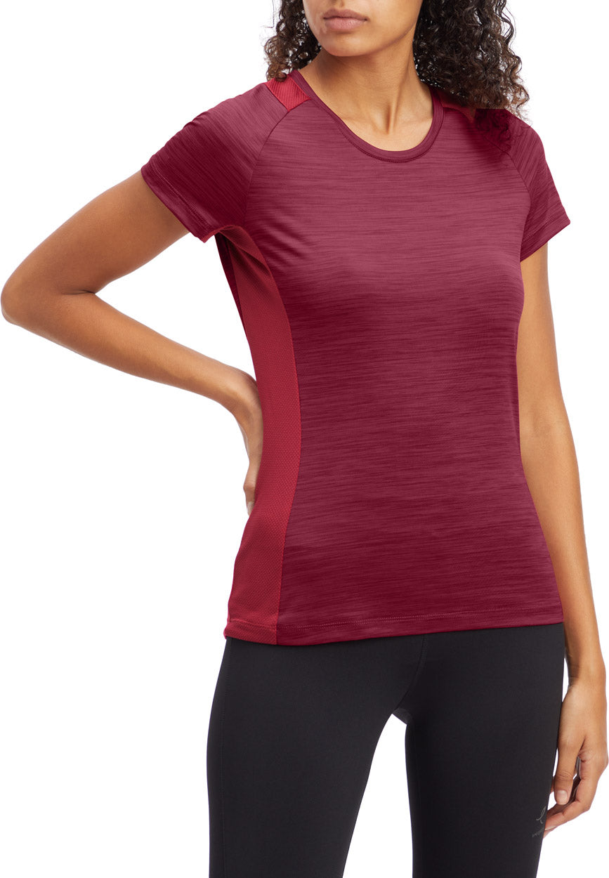 Energetics Evii S/s Tshirt Dame Xs Rød Energetics Evii S/s Tshirt Dame Xs Rød