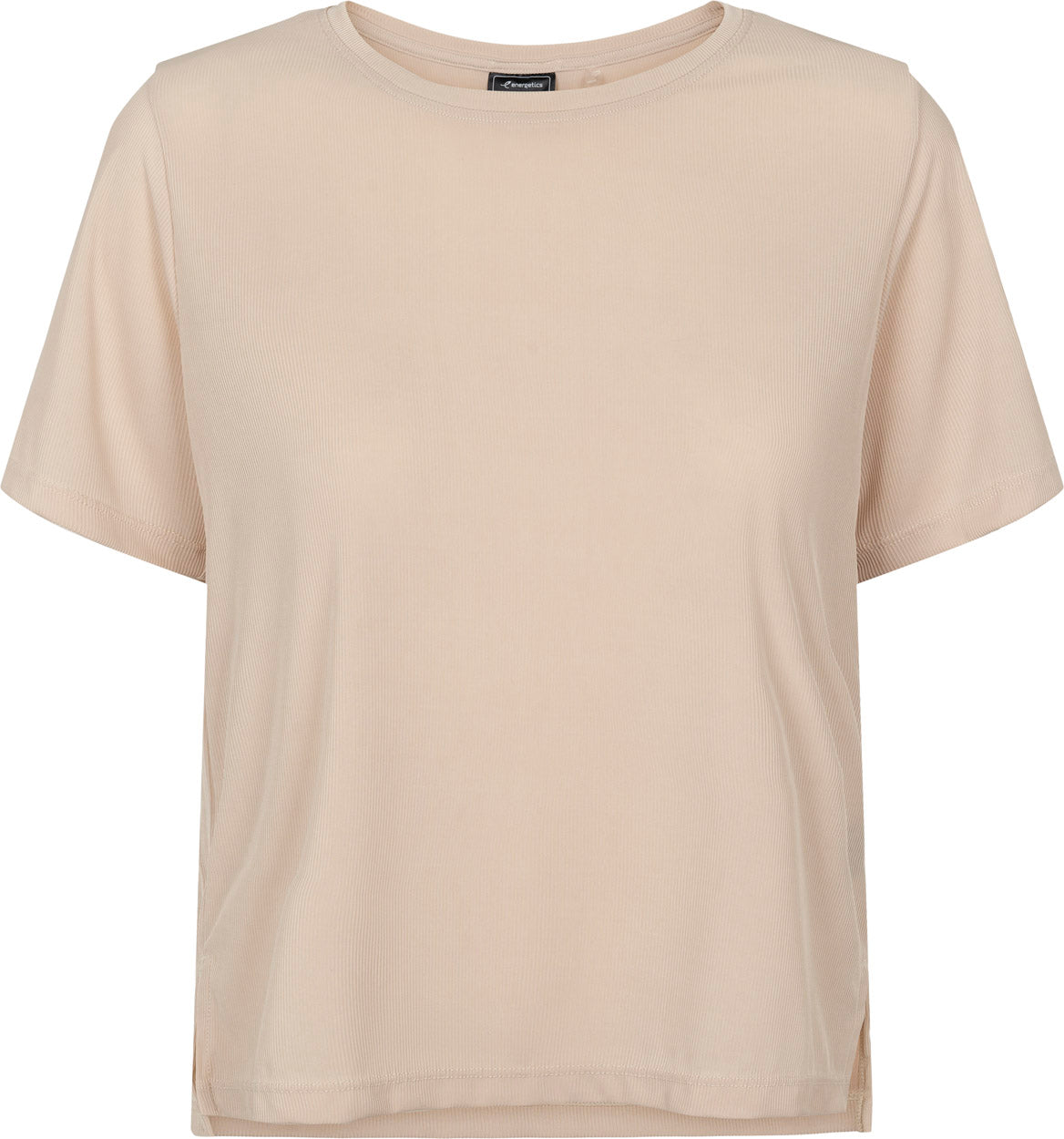 Energetics Ribbed Tshirt Dame Brun Energetics Ribbed Tshirt Dame Brun