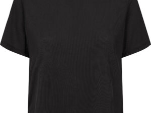 Energetics Ribbed Tshirt Dame Sort