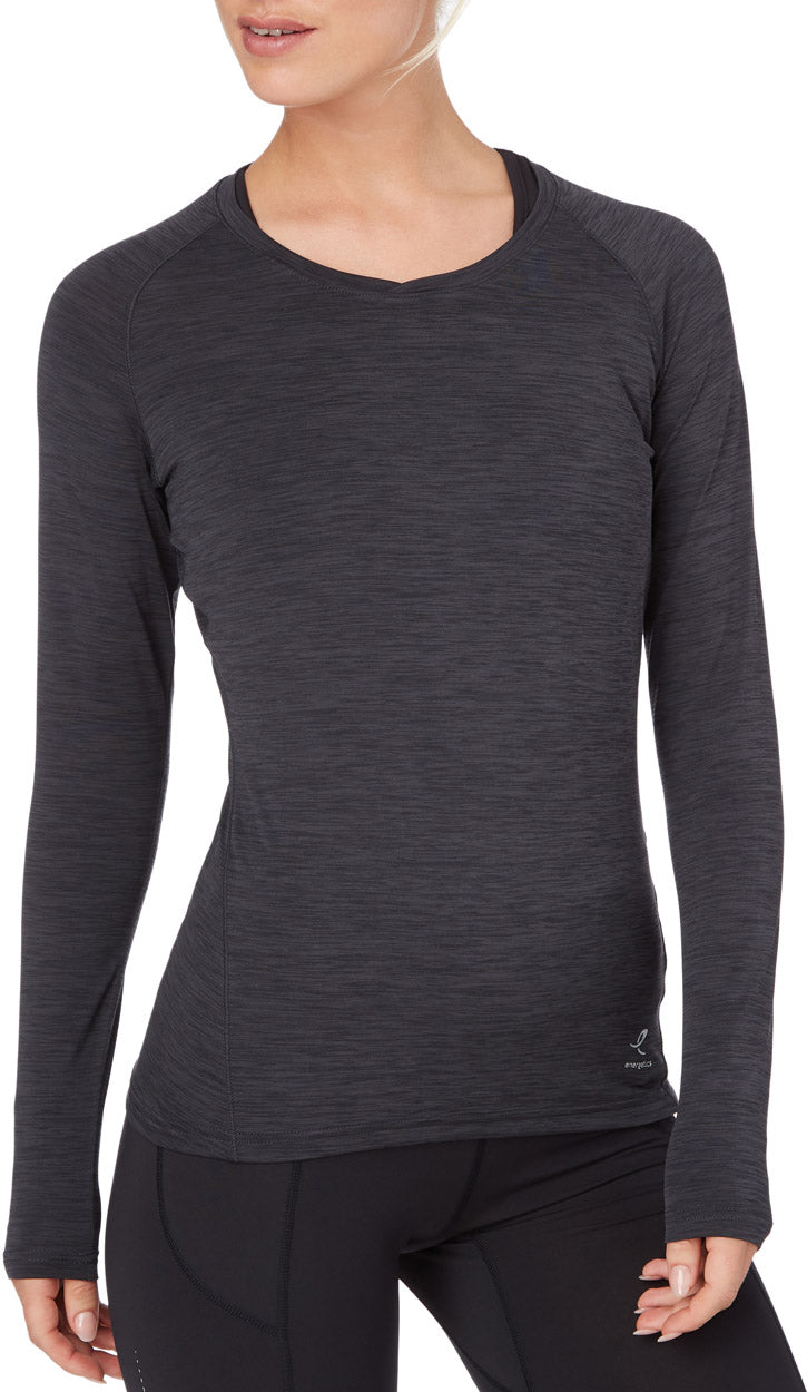 Energetics Rylinda L/s Tshirt Dame Grå Energetics Rylinda L/s Tshirt Dame Grå