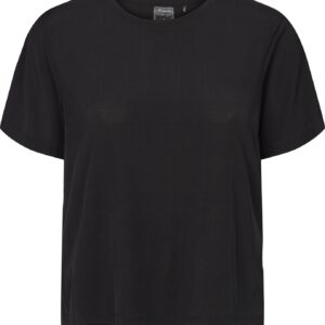 Energetics Wow Ribbed Trænings Tshirt Dame Sort