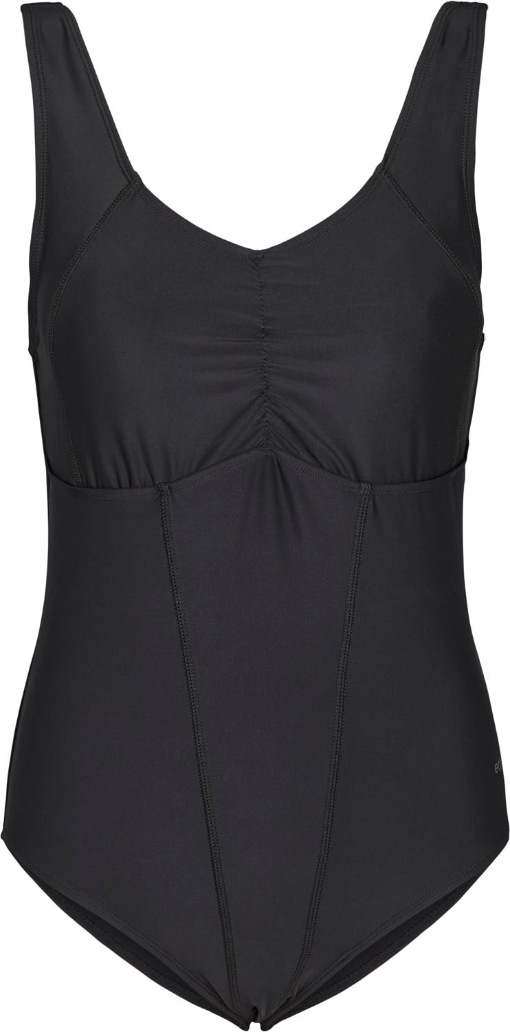 Etirel Basic Low Cut Badedragt Dame 50 Sort Etirel Basic Low Cut Badedragt Dame 50 Sort