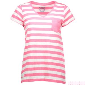 Etirel Maja Stripe Top Dame Pink
