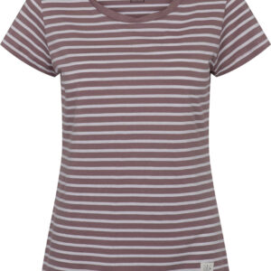Etirel Nautic Stripe Tshirt Dame Xs Brun