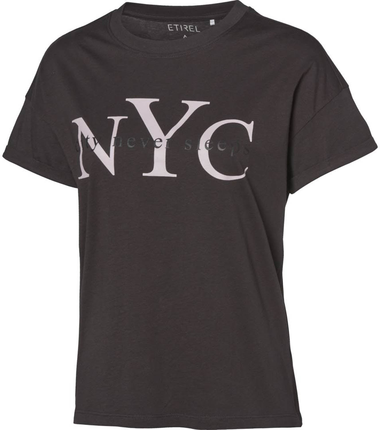 Etirel Soho Tshirt Dame Sort Etirel Soho Tshirt Dame Sort