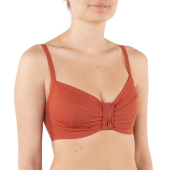Femilet Arizona Underwire Bikini Bra Rustorange polyester D 70 Dame Femilet Arizona Underwire Bikini Bra Rustorange polyester D 70 Dame