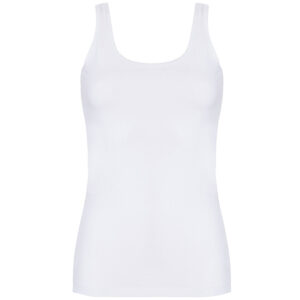 Femilet Basic Cotten Tank top, hvid, Størrelse: 36, Dame