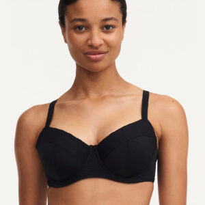Femilet Bonaire bikini top med bøjle, sort, Størrelse: 75D, Dame