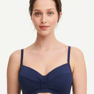 Femilet Rivero bikini top med bøjle, blå, Størrelse: 70D, Dame
