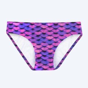 Fin Fun bikini underdel til piger - Asian Magenta