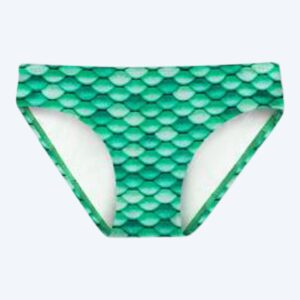 Fin Fun bikini underdel til piger - Celtic Green