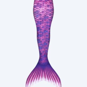 Fin Fun havfruehale til børn - Sæt - Asian Magenta (Lilla)
