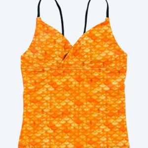 Fin Fun tankini top til piger - Tropical Sunrise