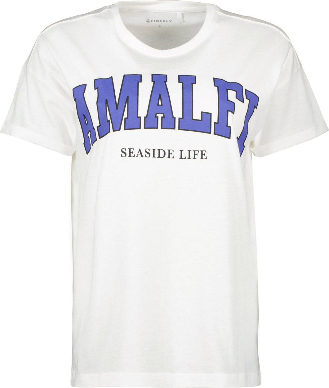 Firefly Sandy Printed Tshirt Dame Hvid Firefly Sandy Printed Tshirt Dame Hvid