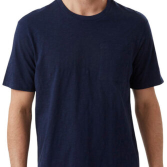 Firefly Solid Slub Tshirt Herre Blå
